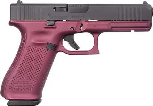 Apollo Custom Glock Gen 5 17 Black Cherry Armor Black