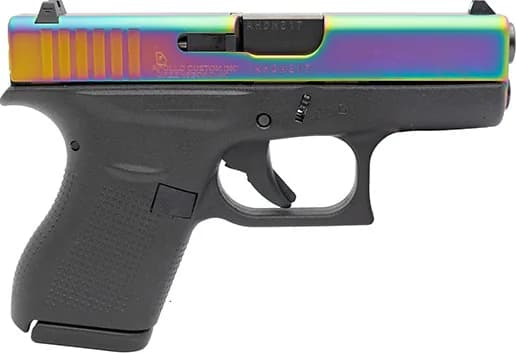 Apollo Custom Glock 42 Rainbow Slide