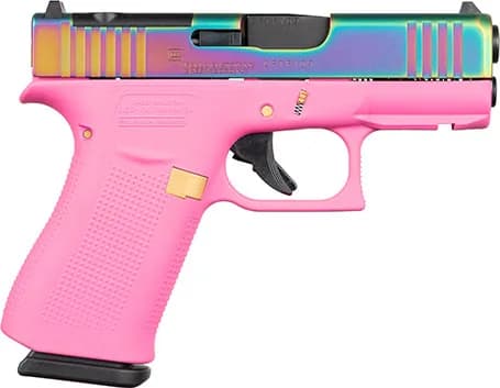 Apollo Custom Glock 43X Pink Rainbow