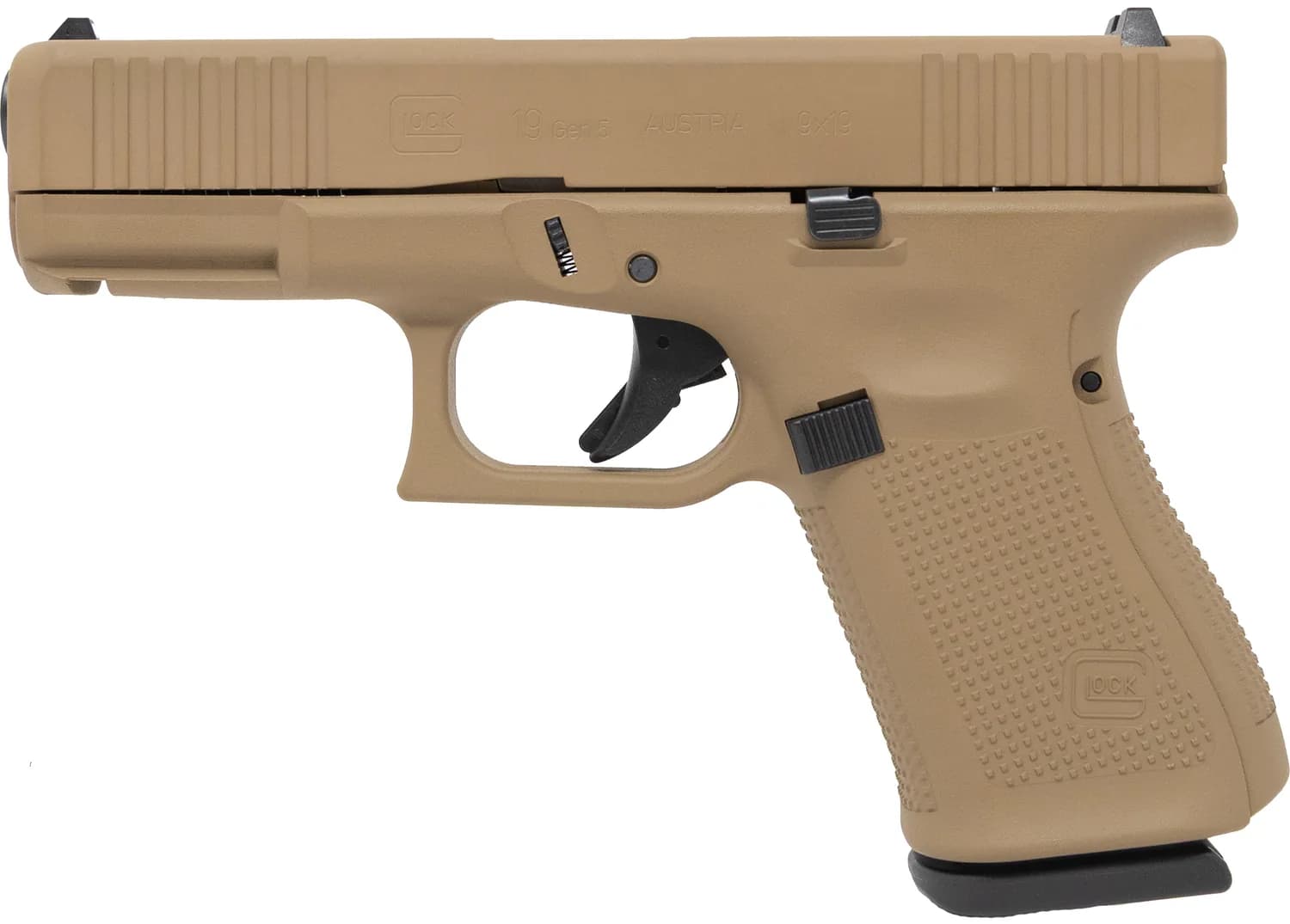 Apollo Custom Glock Gen 5 19 Davidson’s Dark Earth — image 2