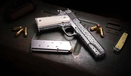 CNC - Custom and Collectable Colt Government 1911 Silverado — image 2