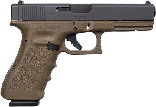 Glock 22 w/ OD Green Frame