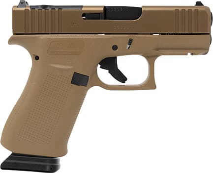 Glock 43X FR MOS Coyote Austrian MFG