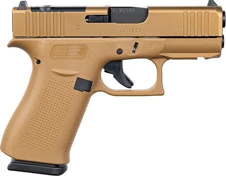 Glock 43X FR MOS Coyote