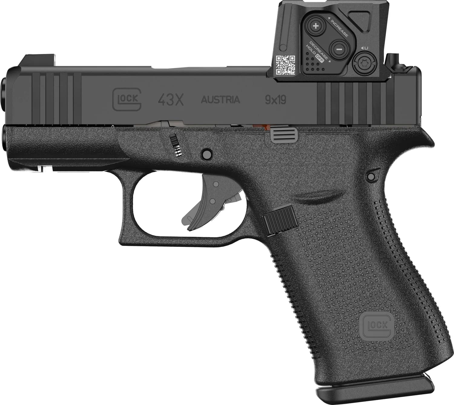 Glock 43X US FR MOS8 COA Aimpoint