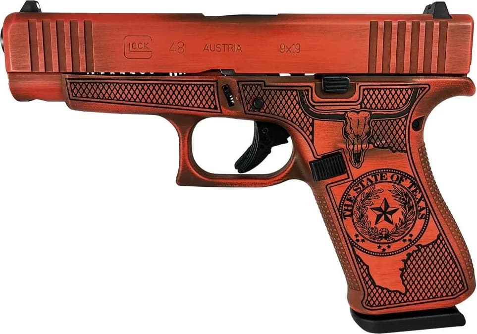 Glock 48 Custom "Texas Orange" — image 2