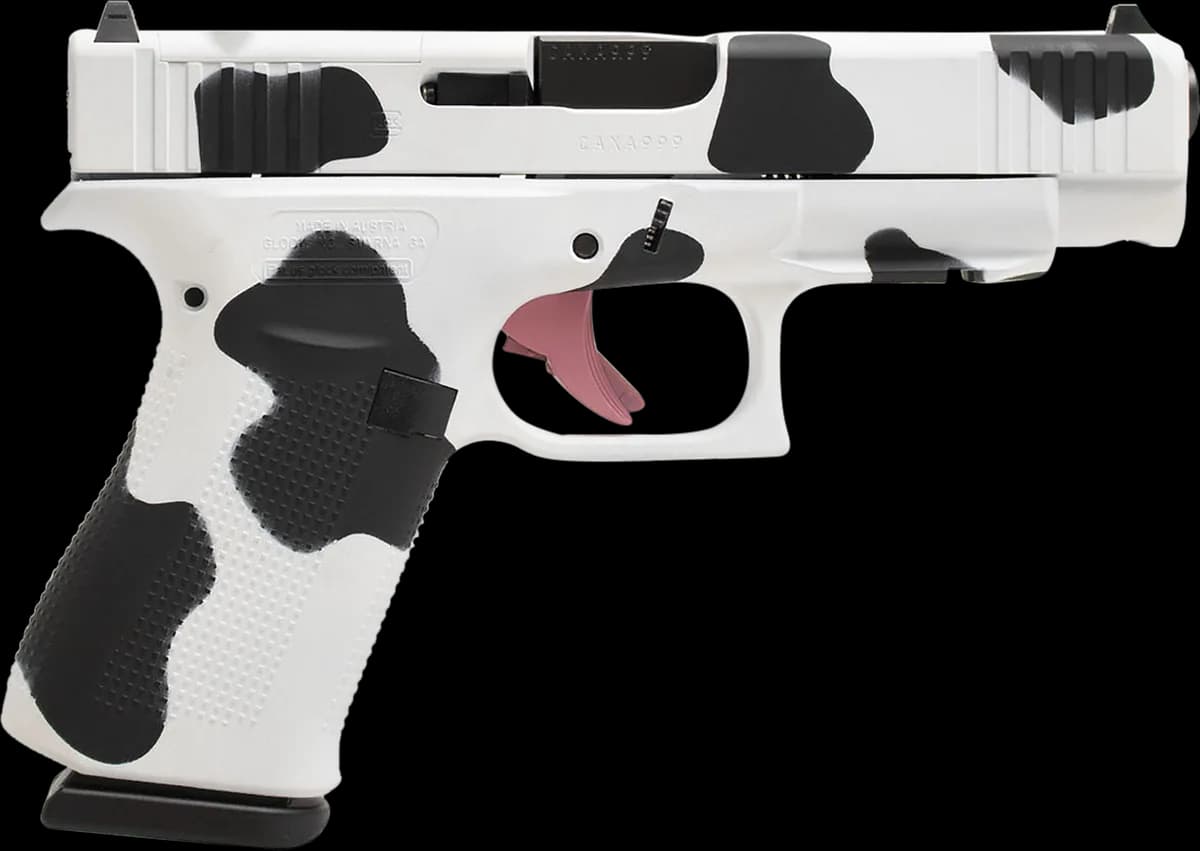Glock 48 Gen5 MOS Slim Cow Print