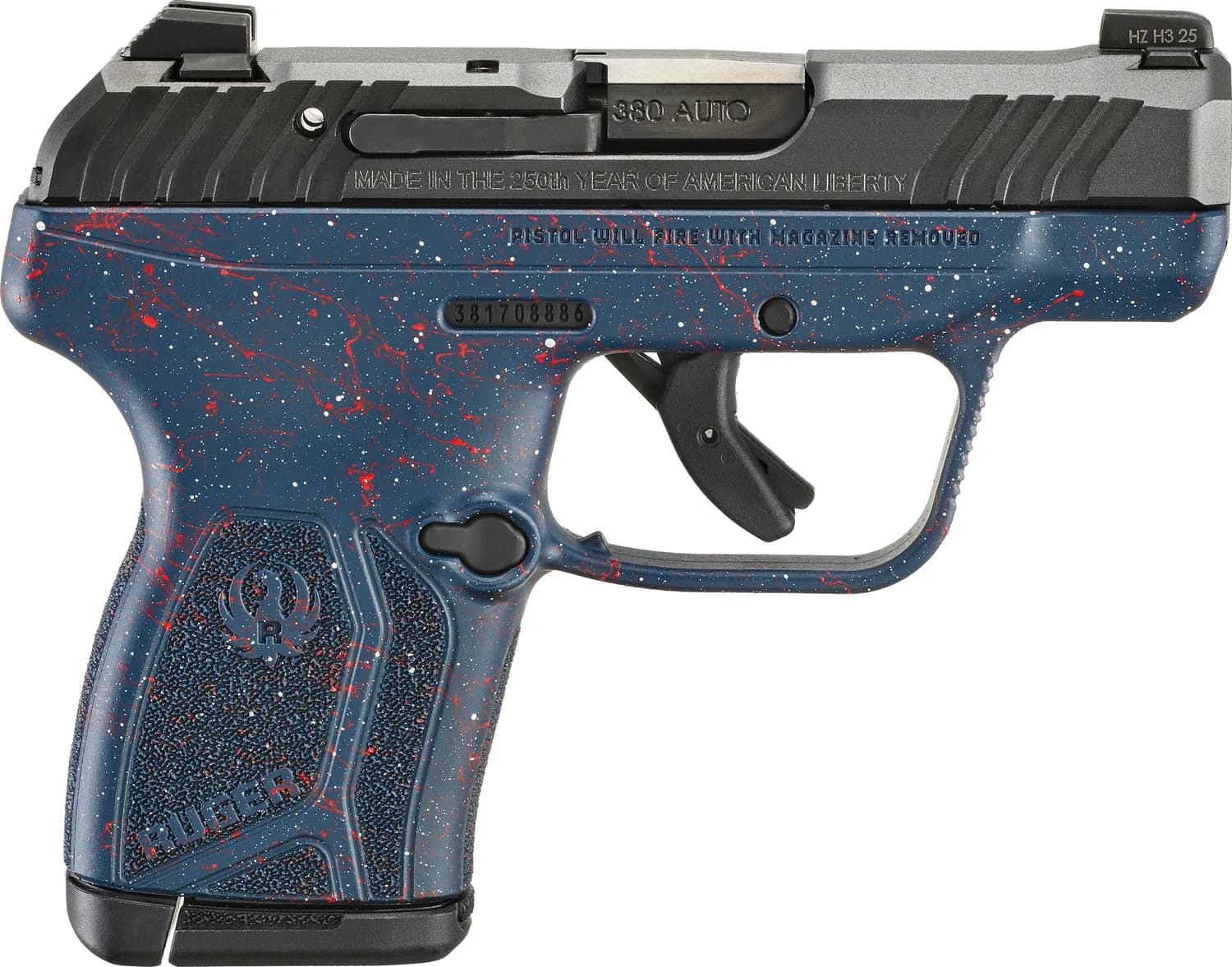 Ruger LCP MAX Americas 250th Anniversary