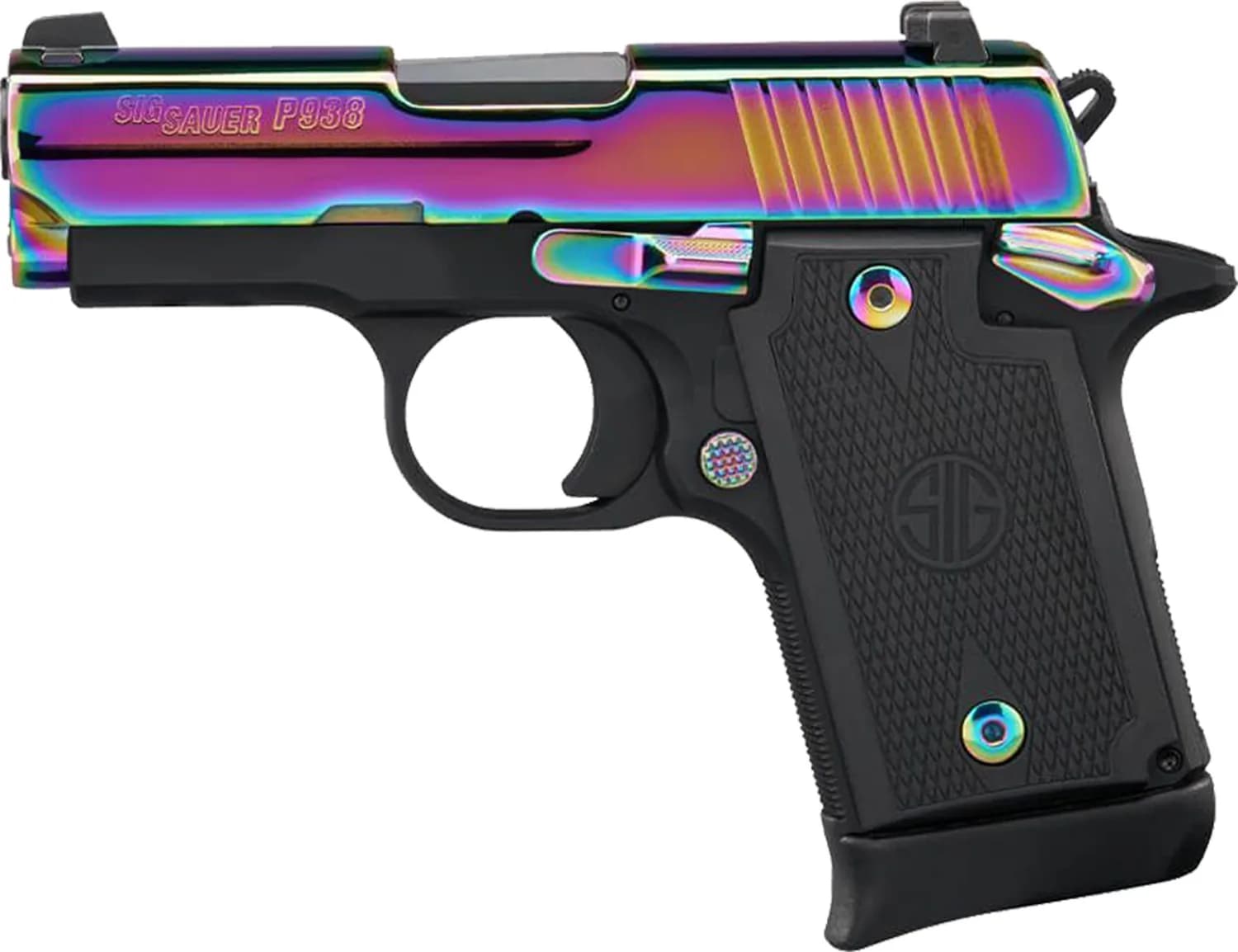 Sig Sauer P938 Titanium Rainbow Microcompact — image 2