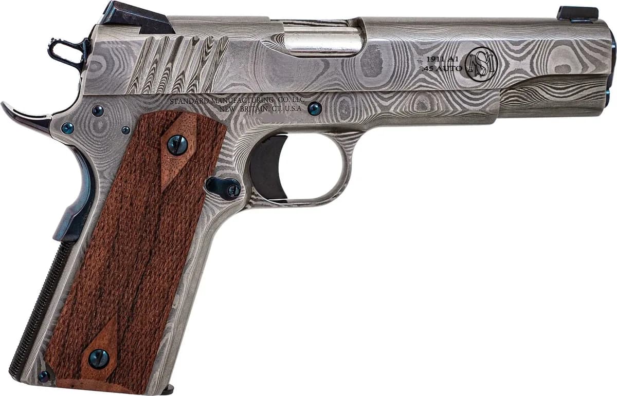 Standard Mfg Co Standard Manufacturing 1911 Damascus Steel