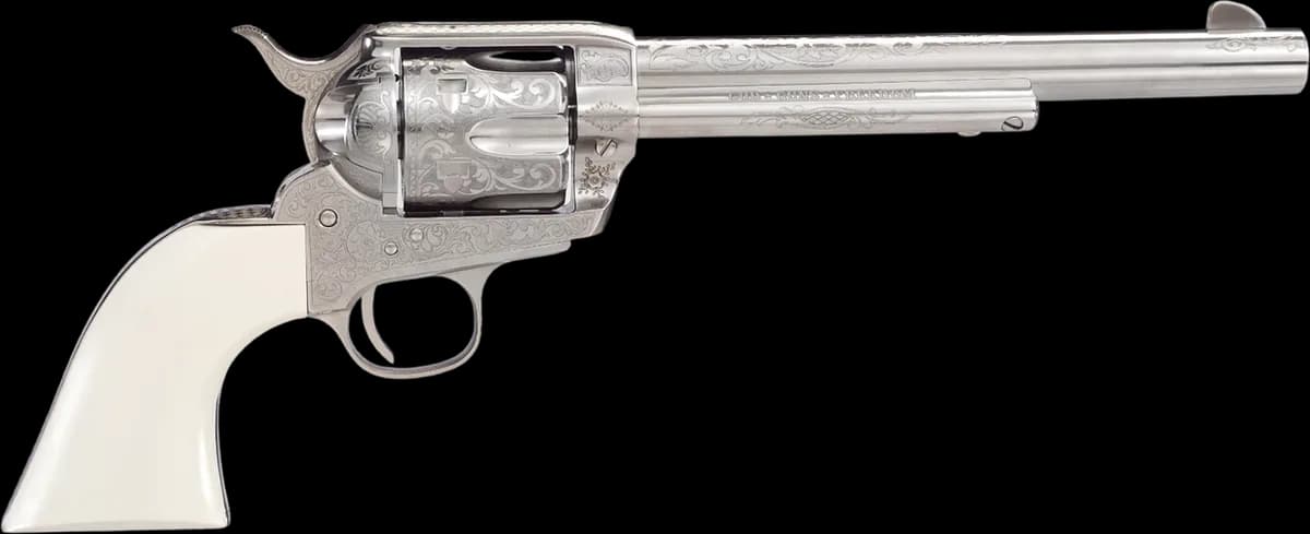 Taylor's and Company Taylors Outlaw Legacy Nickel Engraved