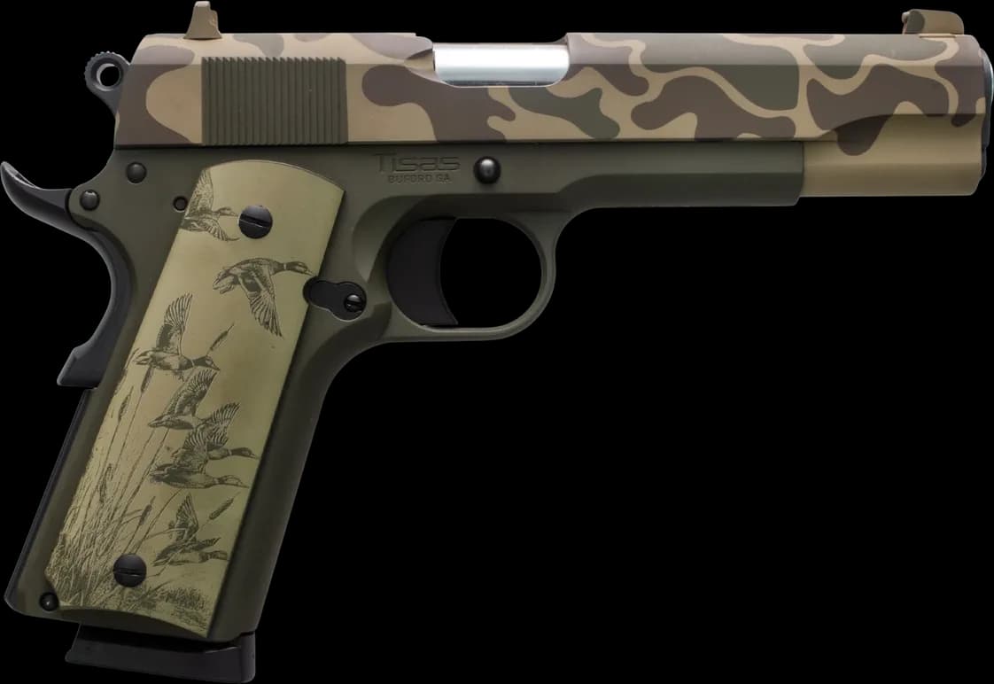 Tisas Arms 1911 A1 Stakeout Old School Camo Exclusive Full Size Frame