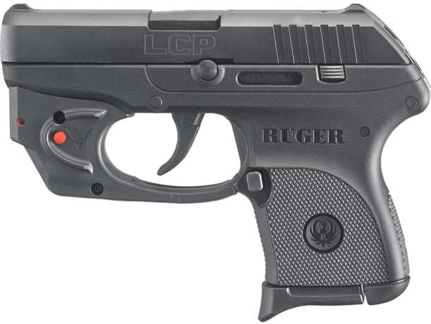 Ruger LCP w/ Viridian E-Series Red Laser