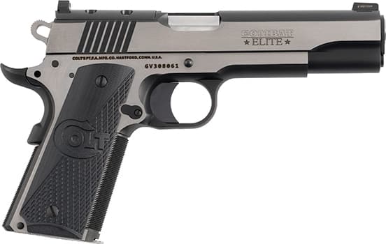 Colt Combat Elite Government Stainless Steel Optics Ready